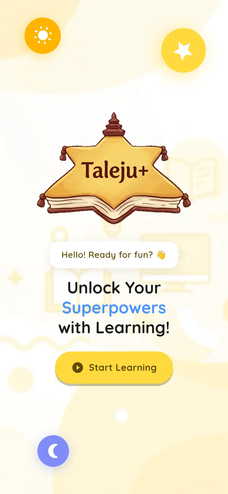 Taleju Plus on a phone
